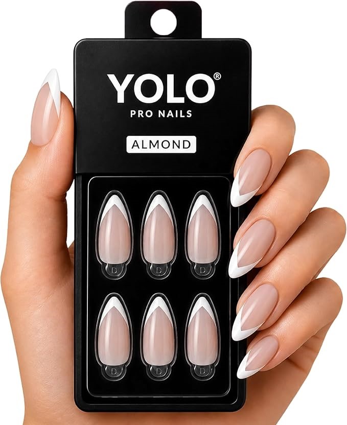 Yolo Pro Fake Nails - A-100 Babe French