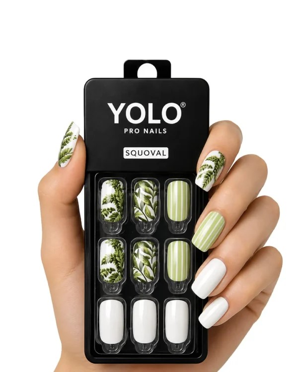 Yolo Squoval Short, Pro Nails SS-113-Bamboo