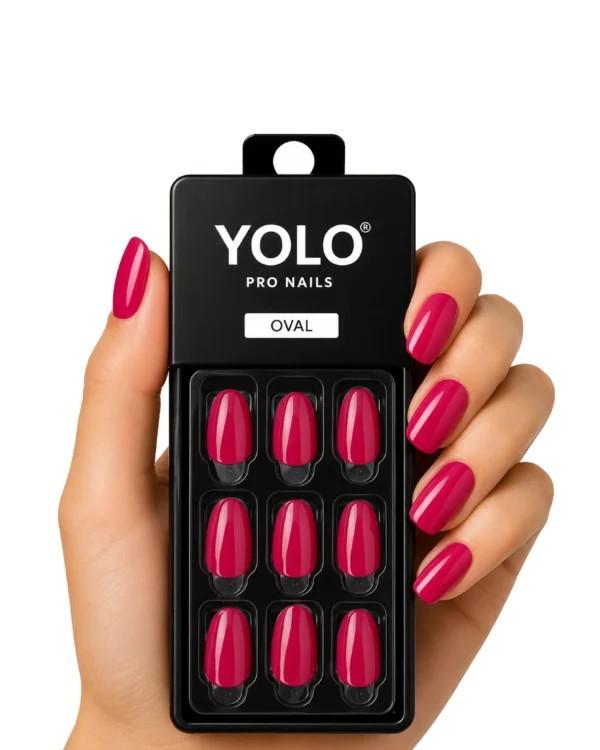 Yolo Oval, Pro Nails O-104-Volcano