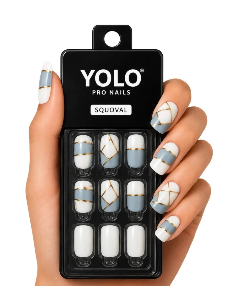 Yolo Squoval Short, Pro Nails SS-123-Geometry