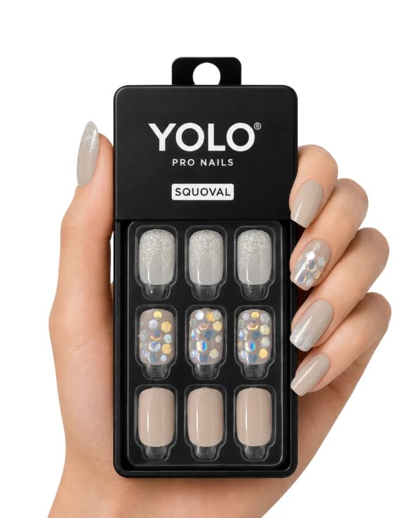 Yolo Squoval Short, Pro Nails SS-134-Golden Hour