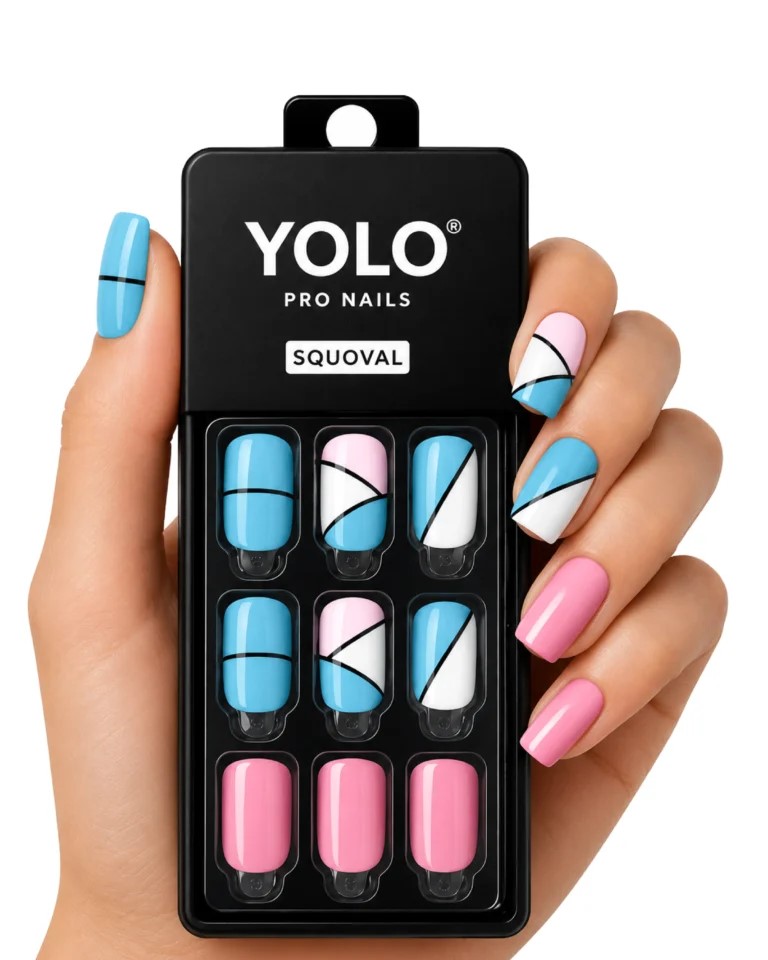 Yolo Squoval Short, Pro Nails SS-111-Play Date