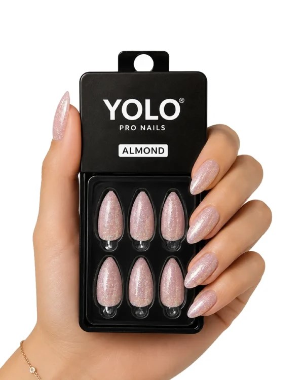 Yolo Almond, Pro Nails A-107-Slay