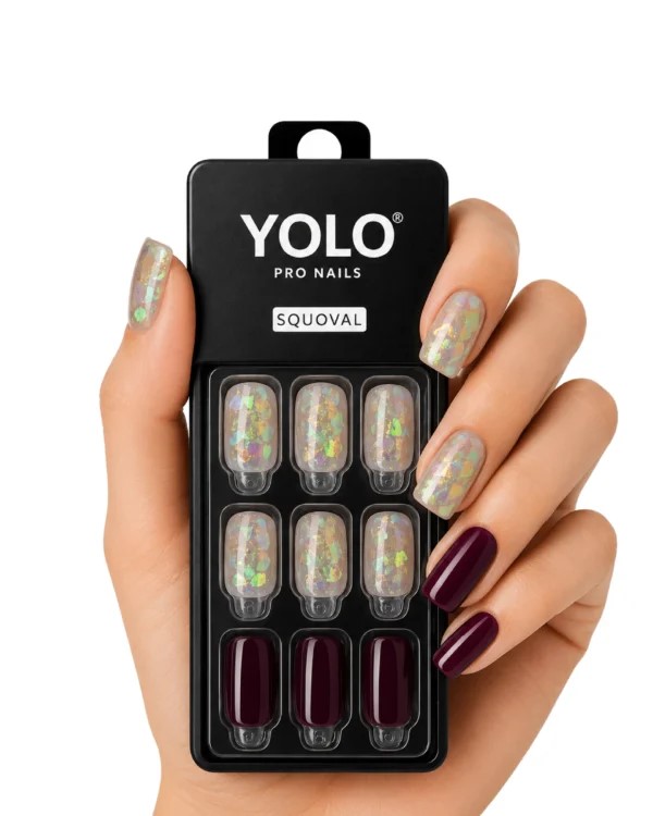 Yolo Squoval Short, Pro Nails SS-132-Dejavu