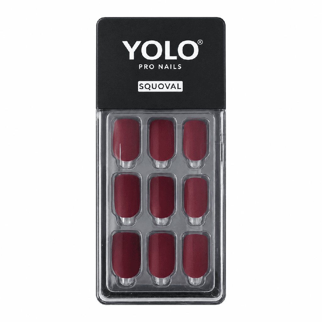 Yolo Squoval Long, Pro Nails SL-101-Toxic