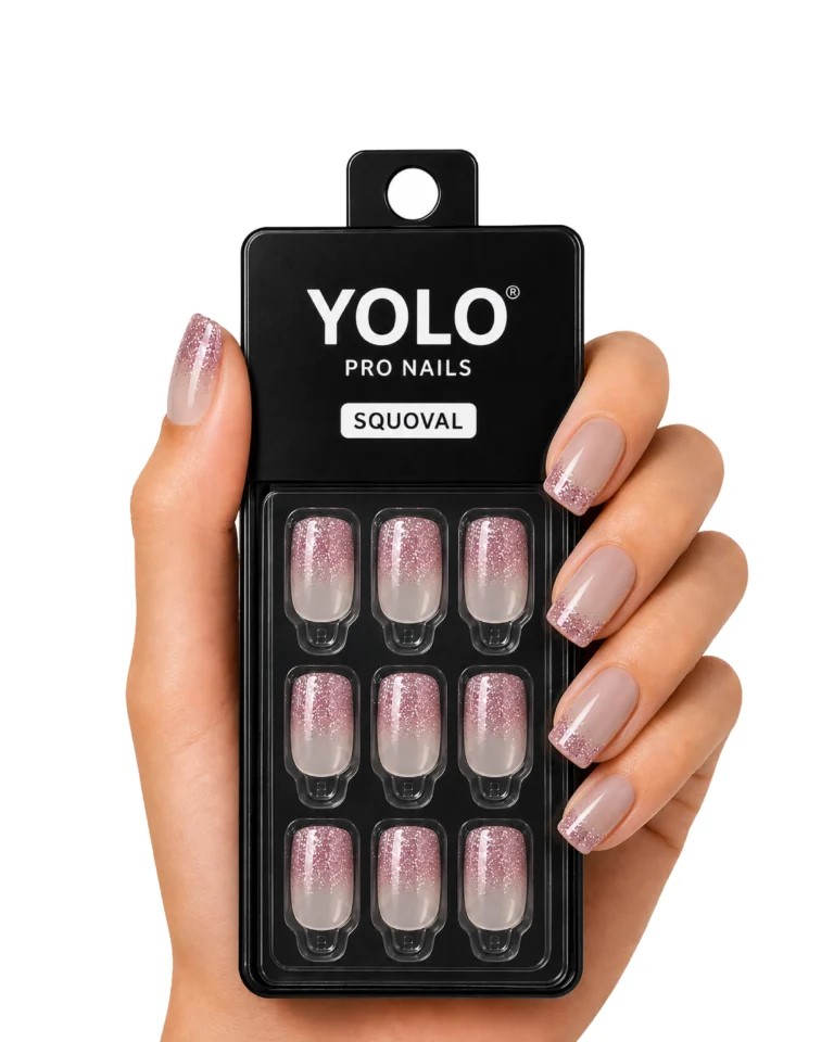 Yolo Squoval Short, Pro Nails SS-120-Mochi
