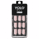 Yolo Squoval Long, Pro Nails SL-102-Ivory