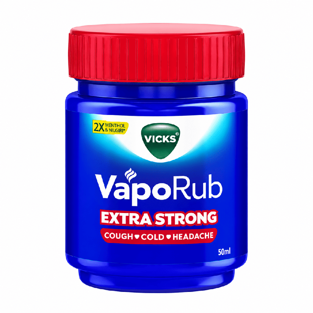 Vicks VapoRub Xtra Strong, 50 ml