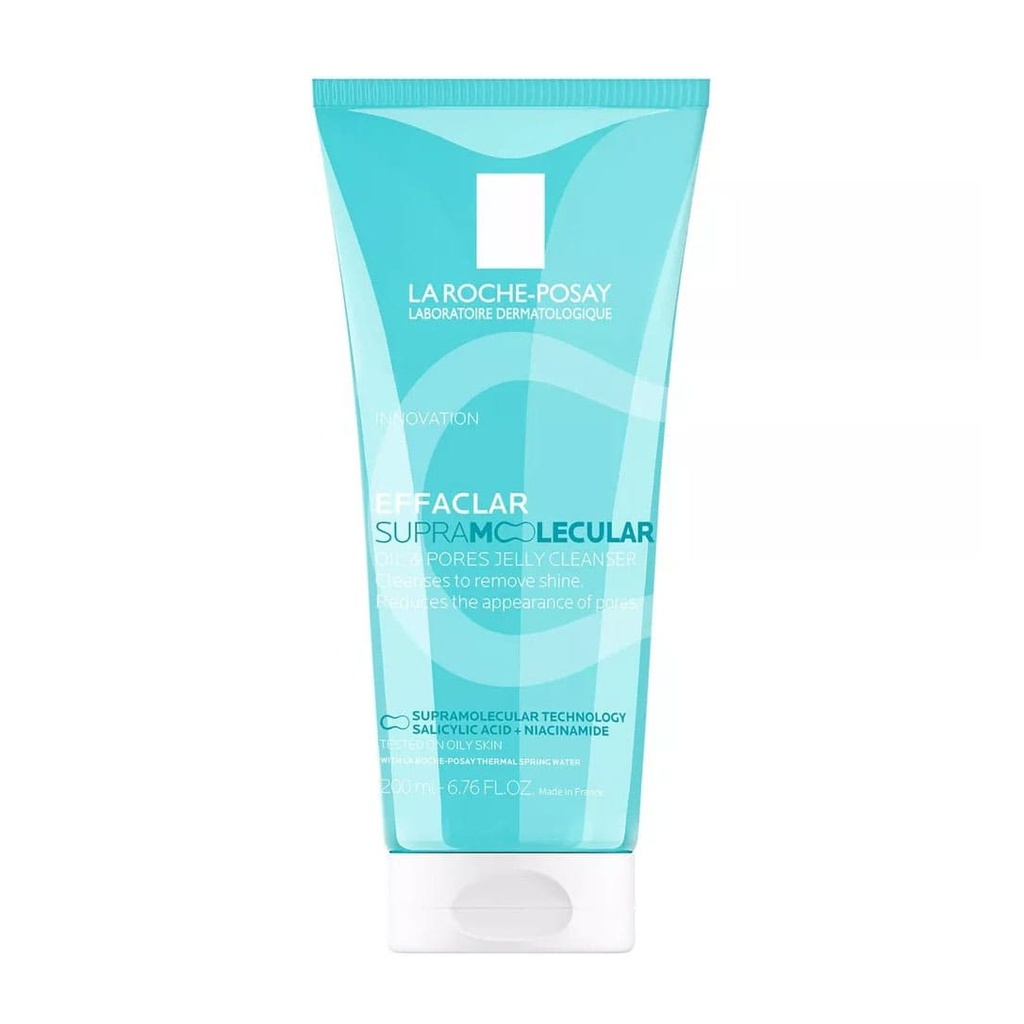 La Roche Posay Effaclar Supramolecular Oil & Pores Corrector Face Jelly Cleanser 200ml