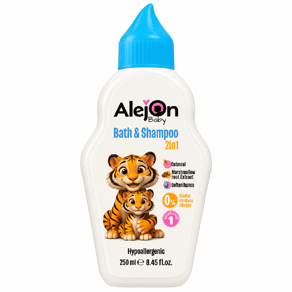 Alejon Baby Bath & Shampoo 2 in1 – 250 ml