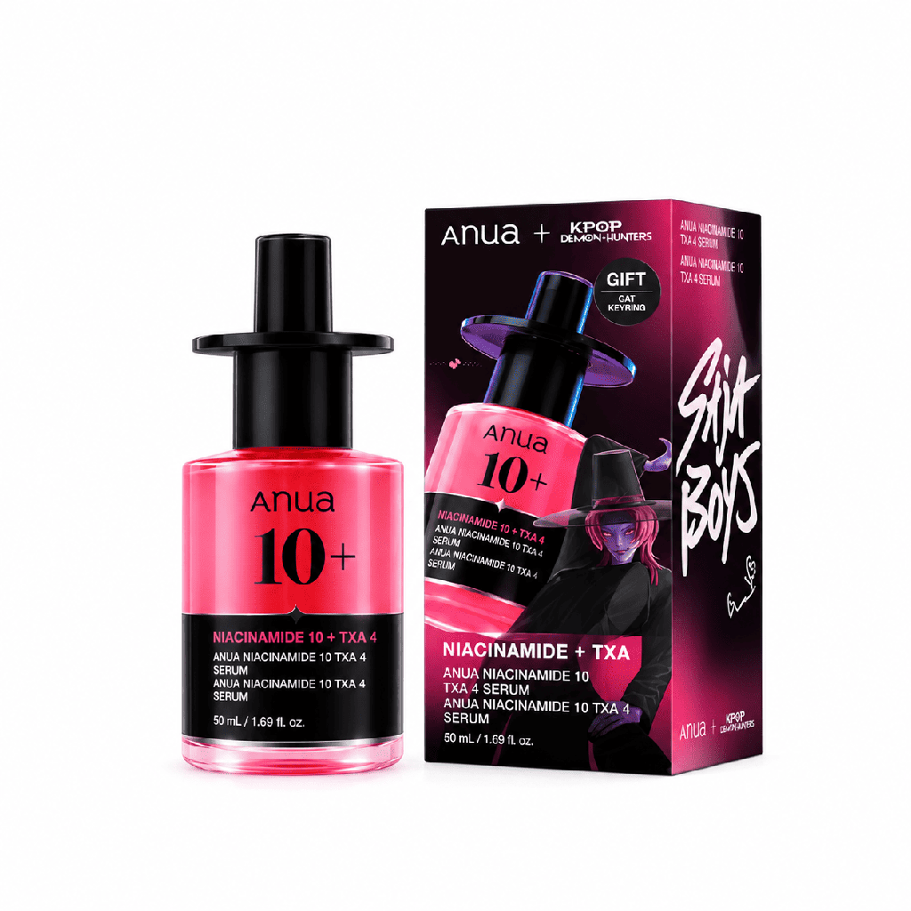 Anua Kpop Demon Hunters Niacinamide 10 TXA 4 Serum Set