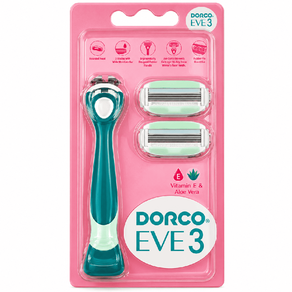 Dorco eve 3 with 3 blades