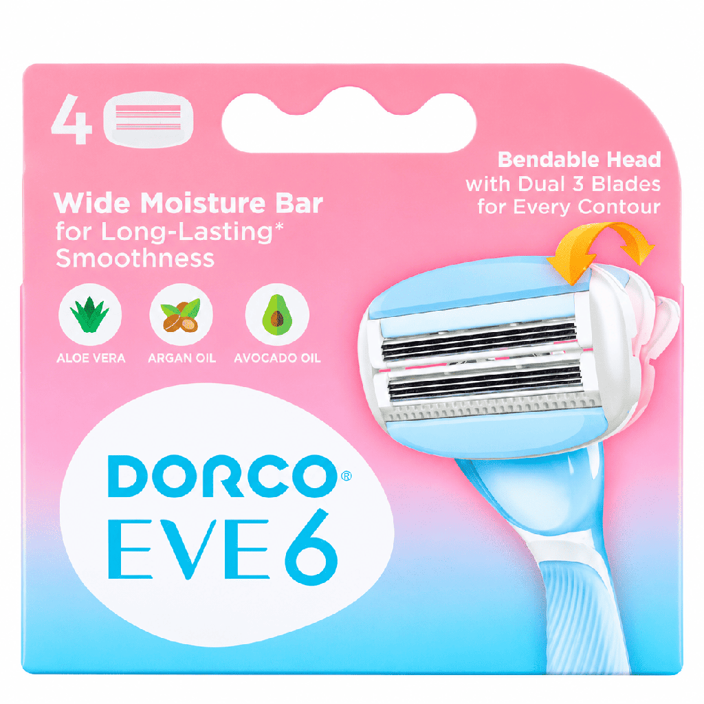 DORCO Eve 6 Cartridge - 4Pieces