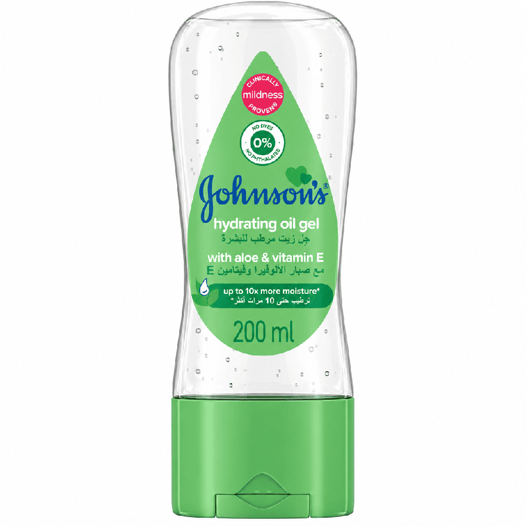 Johnson's Baby Oil Gel Aloe Vera Gel with Vitamin E 192ml