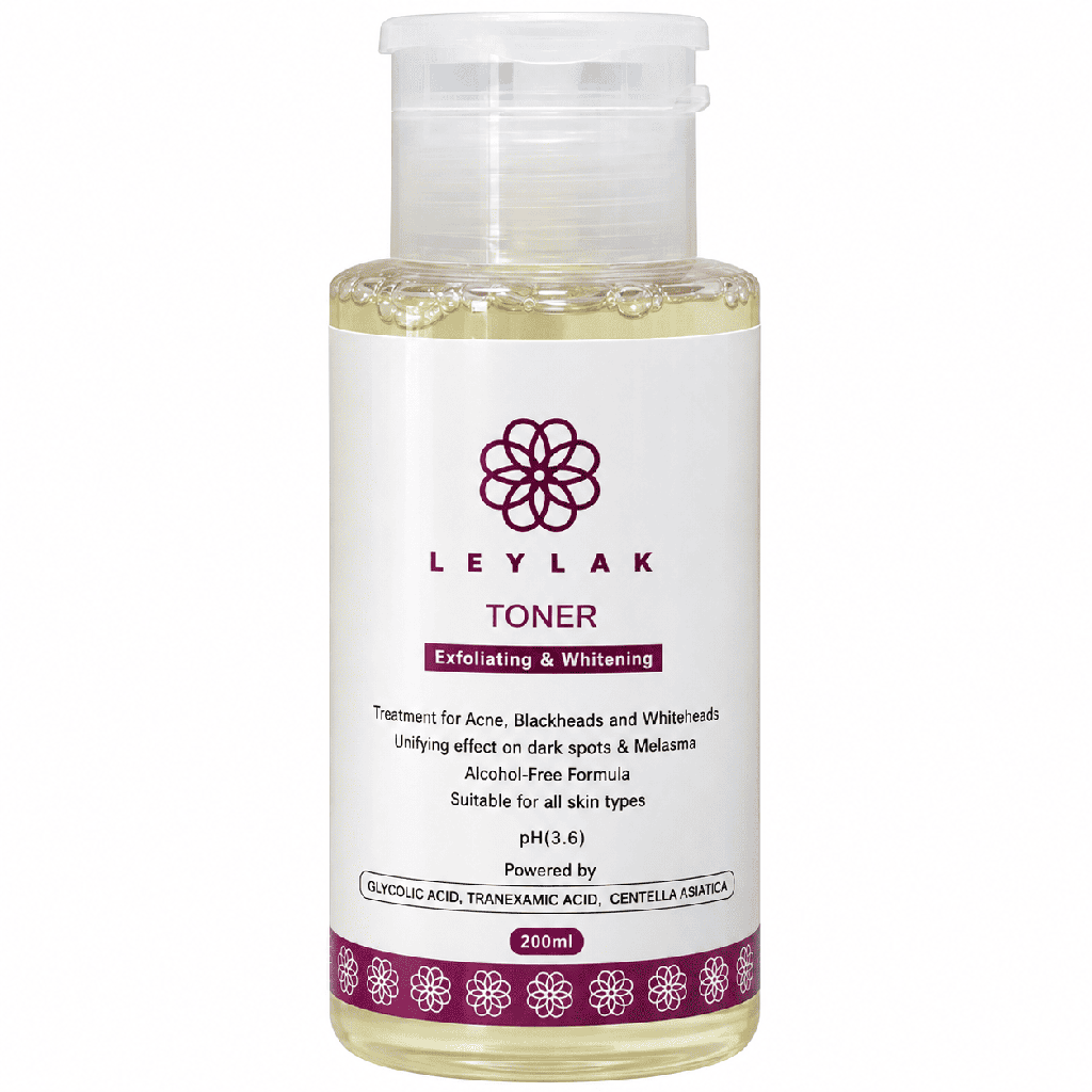 Leylak Exfoliating & Whitening Toner 200 ml