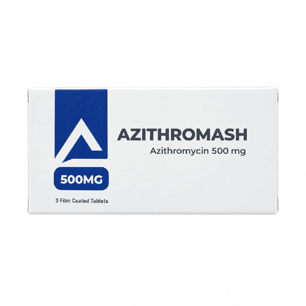 Azithromash 500 mg 3 Tablets