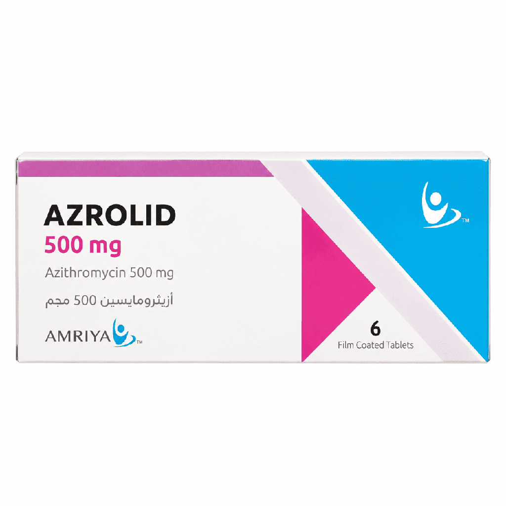 Azrolid 500 mg 6 Tablets