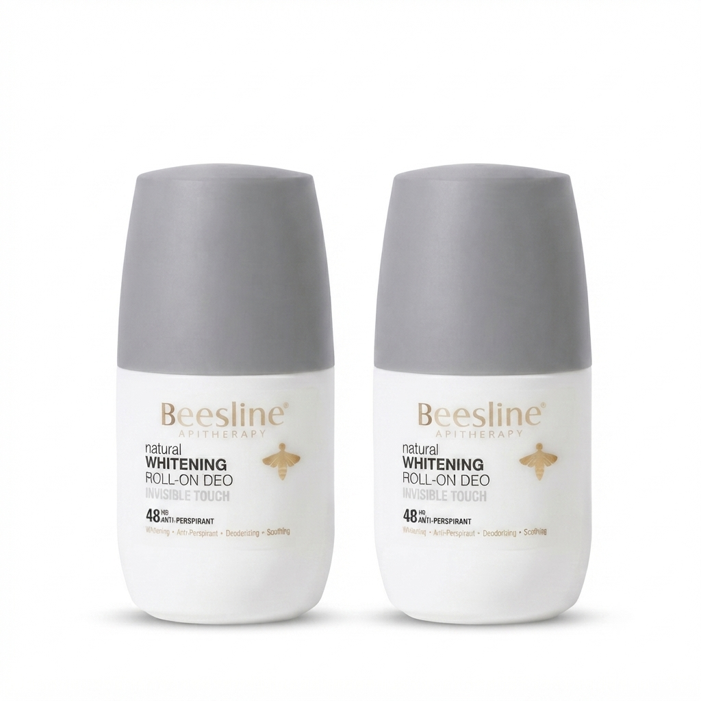 Beesline Whitening Roll-On Deodorant Invisible Touch 48h Protection 50 ml (offer1+1)