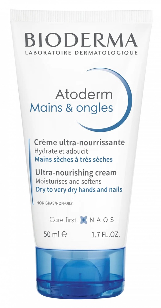 BIODERMA ATODERM MAINS & ONGLES CREAM 50 ML 