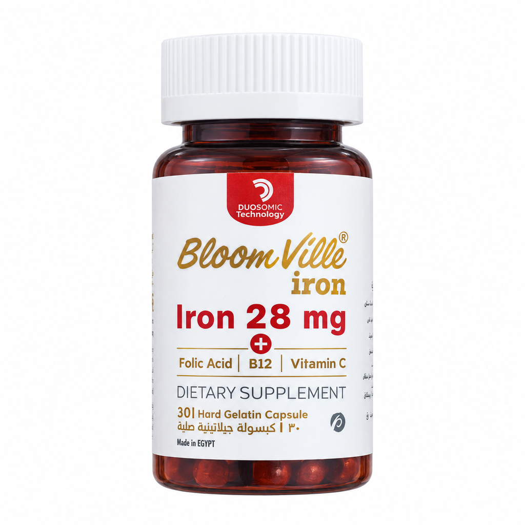 Bloom Ville Iron 30 Hard Gelatin Capsules
