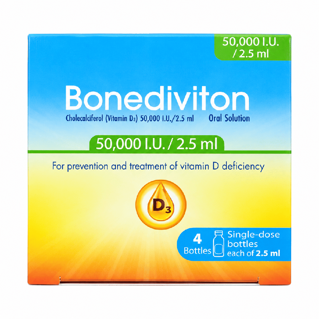 Bonediviton Oral Solution 4 Bottles × 2.5 ml