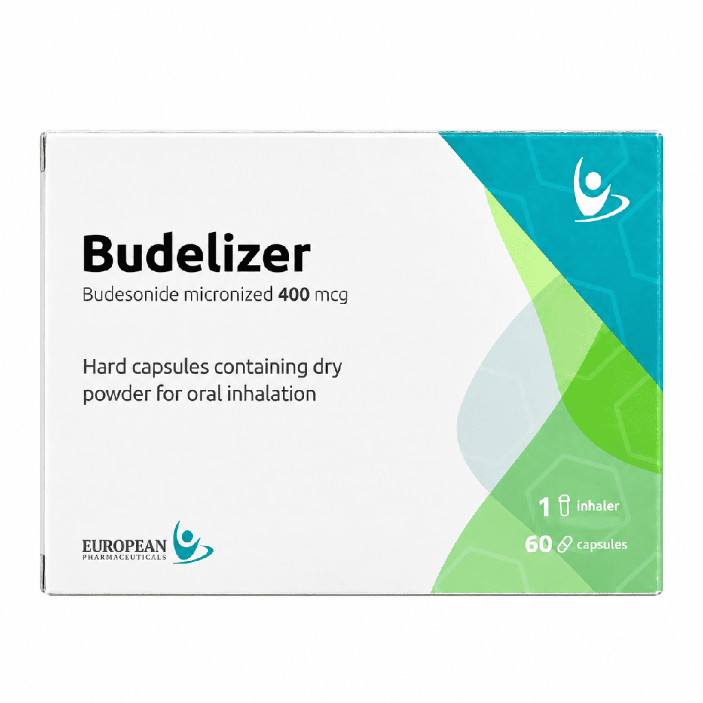 Budelizer 400 mcg 60 Capsules