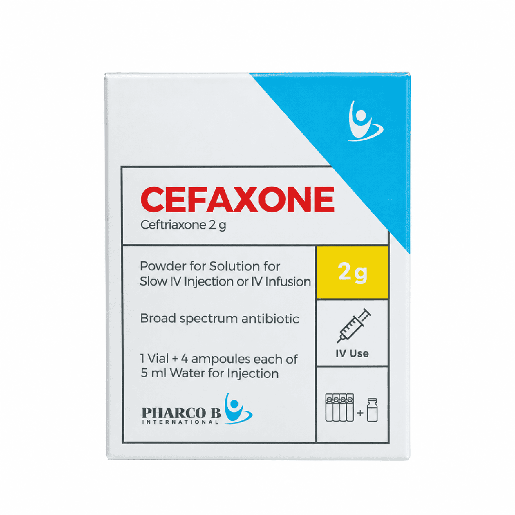 Cefaxone 2 gm Vial I.V. Injection