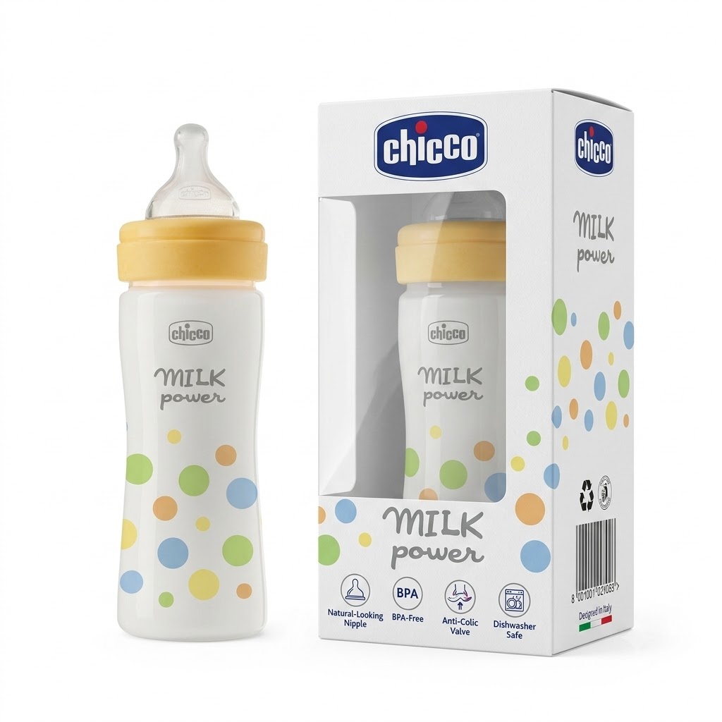 Chicco Perfect Easy Medium Flow Bottle 250 ml