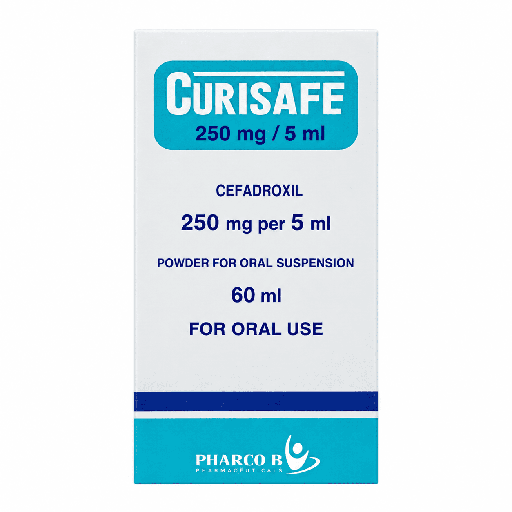 Curisafe 250 mg / 5 ml Powder for Oral Suspension 60 ml
