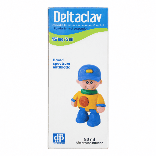دلتاكلاف 457 مجم / 5 مل بودره لعمل معلق 80 مل