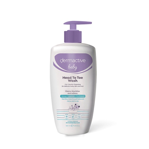 Dermactive Baby Head-to-Toe Wash 500 ml