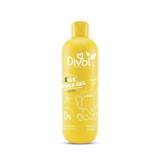 DIVOL KIDS SHOWER GEL VANILLA 300ML