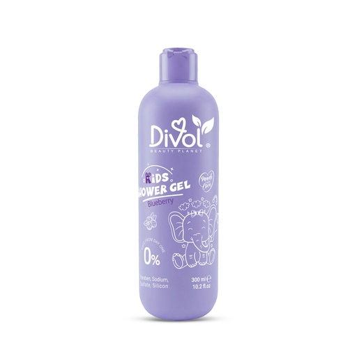 DIVOL SHOWER GEL BLUEBERRY 300 ML