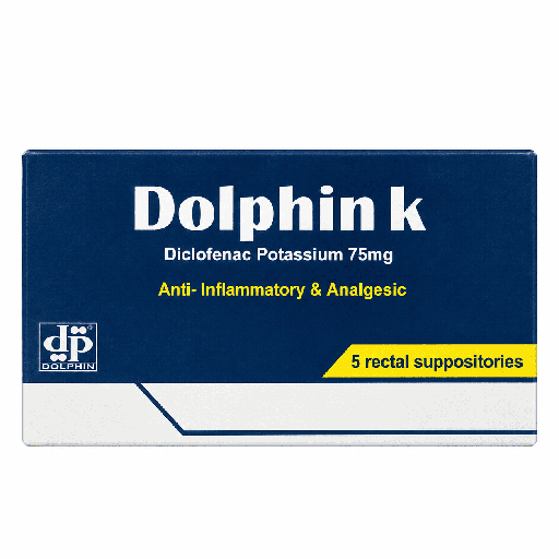 Dolphin - K 75 mg Adult 5 Suppositories