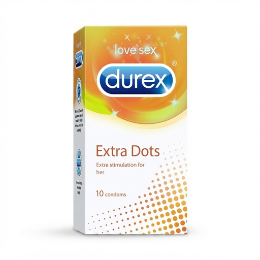 DUREX AIR EXTRA DOTS 10 CONDOMS