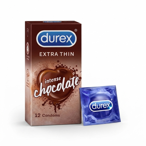 DUREX EXTRA THIN  CHOCOLATE 12 N