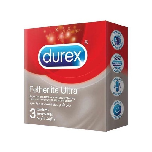 DUREX FETHERLITE ULTRA 3 CONDOMS