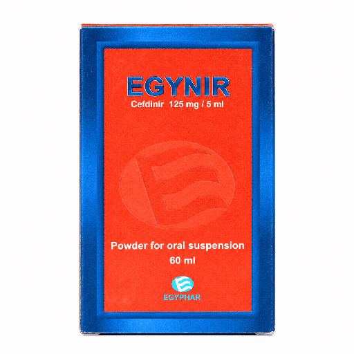 Egynir 125 mg / 5 ml Powder For Oral Suspension 60 ml
