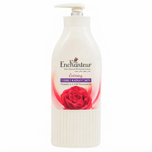 Enchanteur Perfume Lotion 500ml ENTICING (Red)