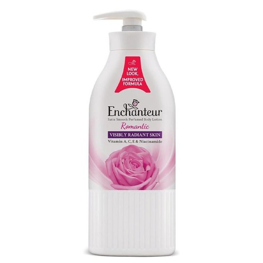 Enchanteur Perfume Lotion 500ml Romantic (Pink)