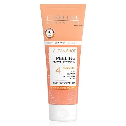 Eveline Clean Shot Enzymatic Peeling Gel 75 ml