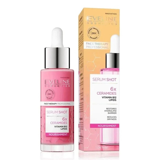 Eveline Serum Shot 6X Ceramides Nourishment 30 mlt-30-ml