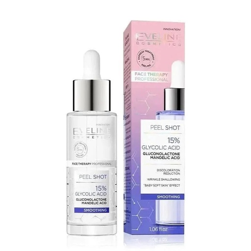 Eveline Serum Shot 15% Glycolic Acid Smoothing