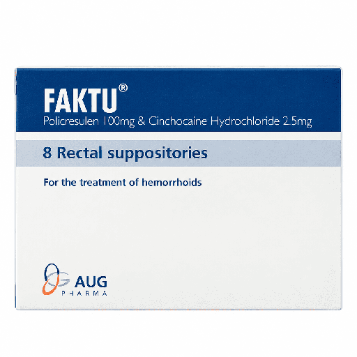 Faktu 8 Suppositories