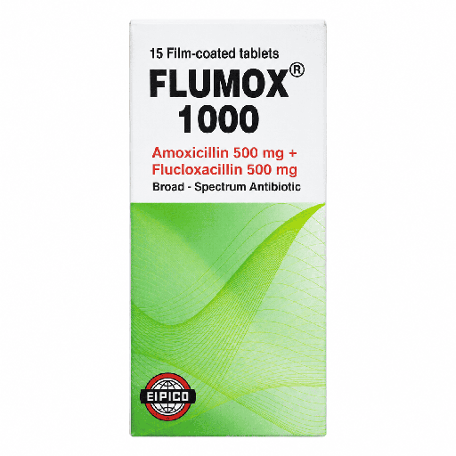 Flumox 1000 mg 15 Film Coated Tablets
