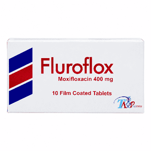 Fluroflox 400 mg 10 Film Coated Tablets