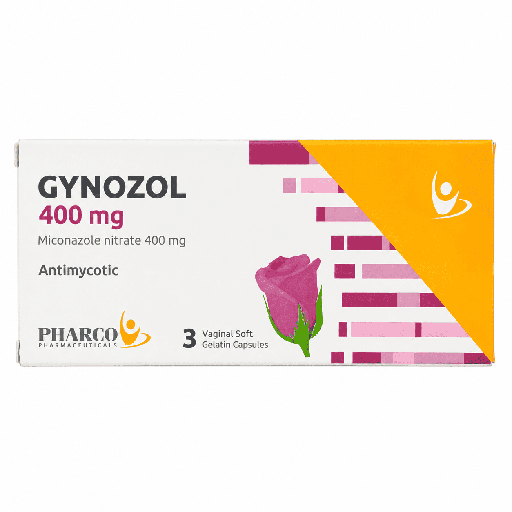 Gynozol 400 mg 3 Vaginal Ovules