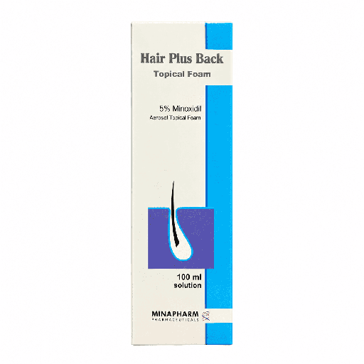 Hair Plus Back 5% Topical Foam 100 ml