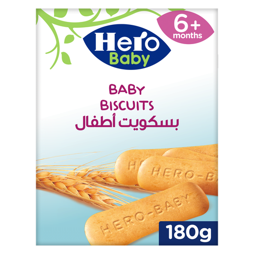 HERO BABY BISCUITS +6 30 PCS