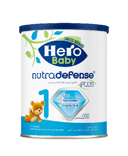 HERO BABY NUTRA DEFENSE 1 PLUS MILK 400 GM